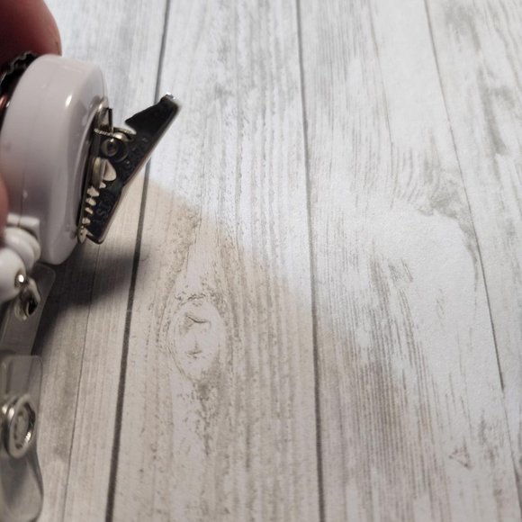 Enjoy Life Now This is Not A Rehearsal Badge Clip - Alligator Clip - Retractable - Picture 2 of 2